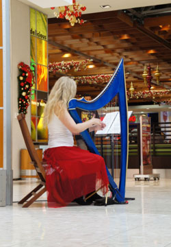 christmas carols harp and voice