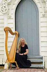 st andrews church wedding harp music